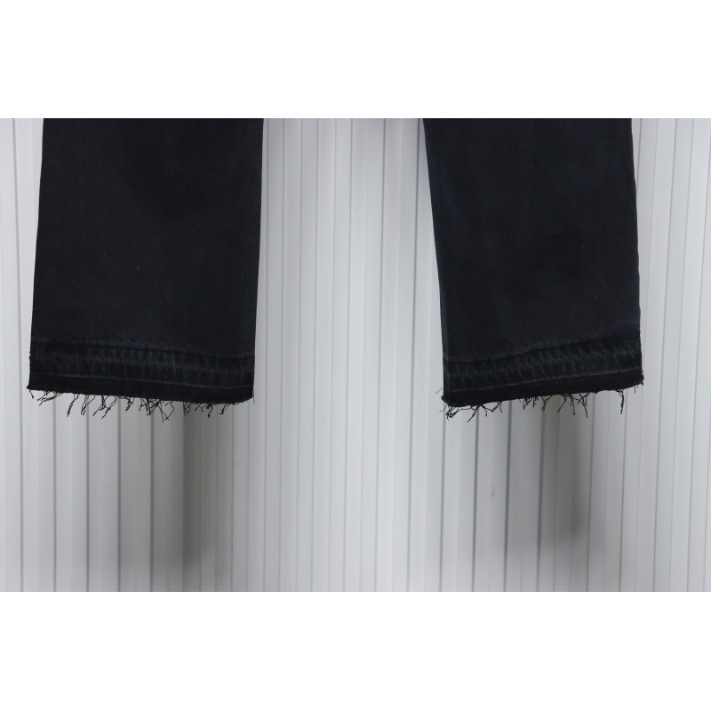 Chrome Hearts Leather Cross Black Jean CK 2402023014