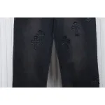 Chrome Hearts Leather Cross Black Jean CK 2402023014