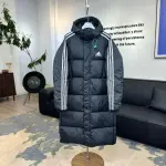Adidas 3ST Long Coat Outdoor Sports Hooded Stay Warm Down Jacket