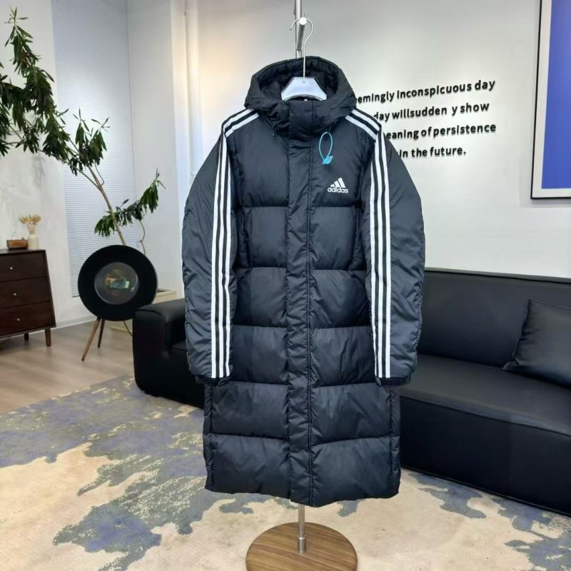 Adidas 3ST Long Coat Outdoor Sports Hooded Stay Warm Down Jacket