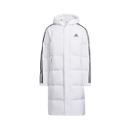 Adidas 3ST Long Coat Outdoor Sports Hooded Stay Warm Down Jacket White