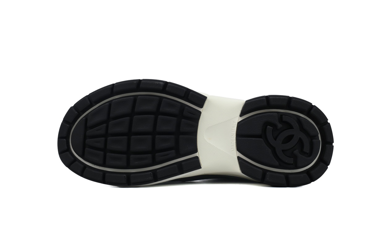 Chanel CC Logo Sneaker Black