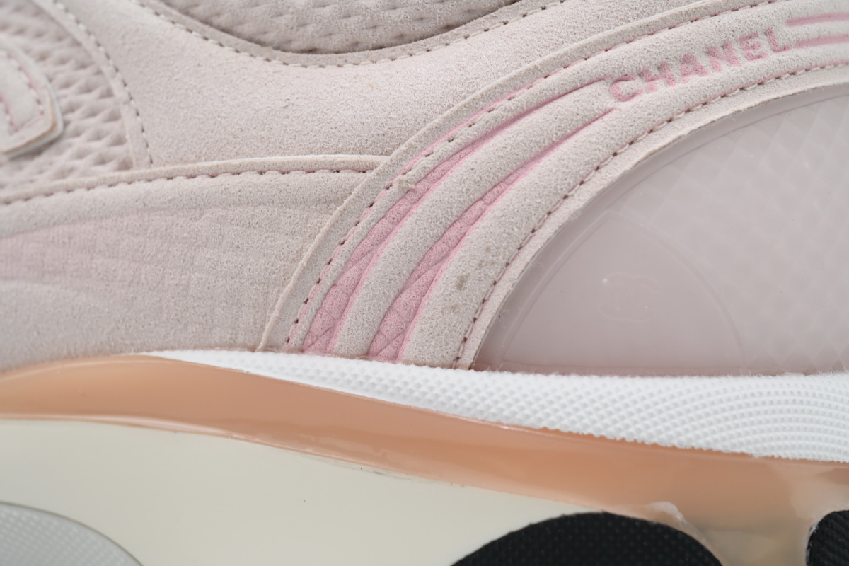 Chanel CC Logo Sneaker Pink
