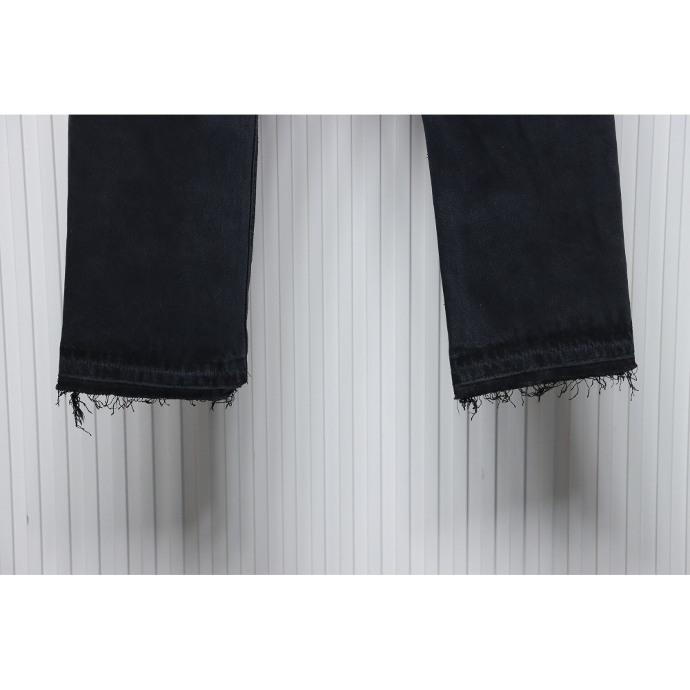 Chrome Hearts Pink Leather Cross Jean CK 2402023014