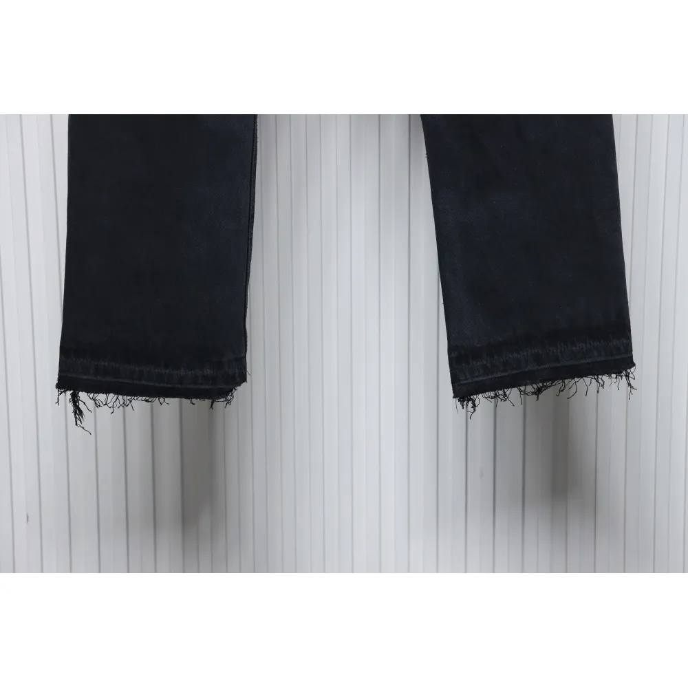 Chrome Hearts Pink Leather Cross Jean CK 2402023014