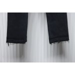Chrome Hearts Pink Leather Cross Jean CK 2402023014