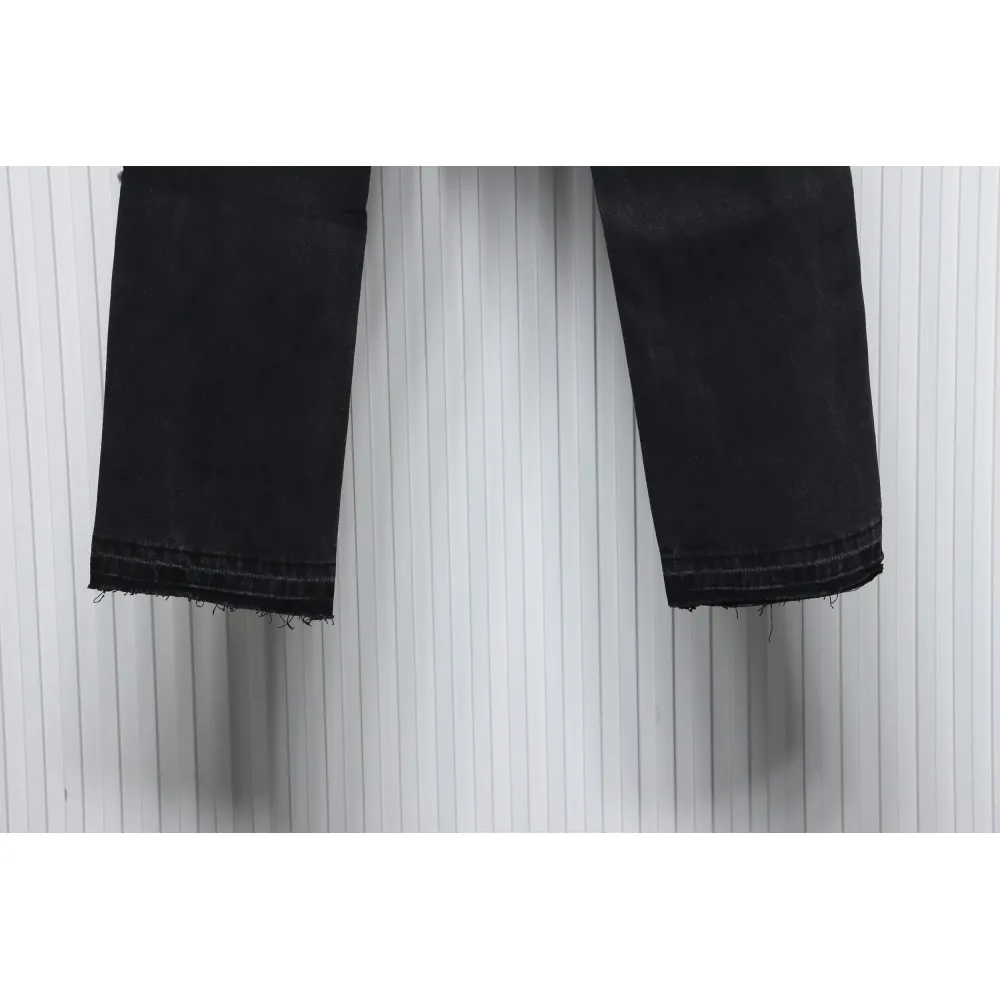 Chrome Hearts White Leather Cross Jean CK 2402023014