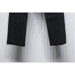 Chrome Hearts White Leather Cross Jean CK 2402023014