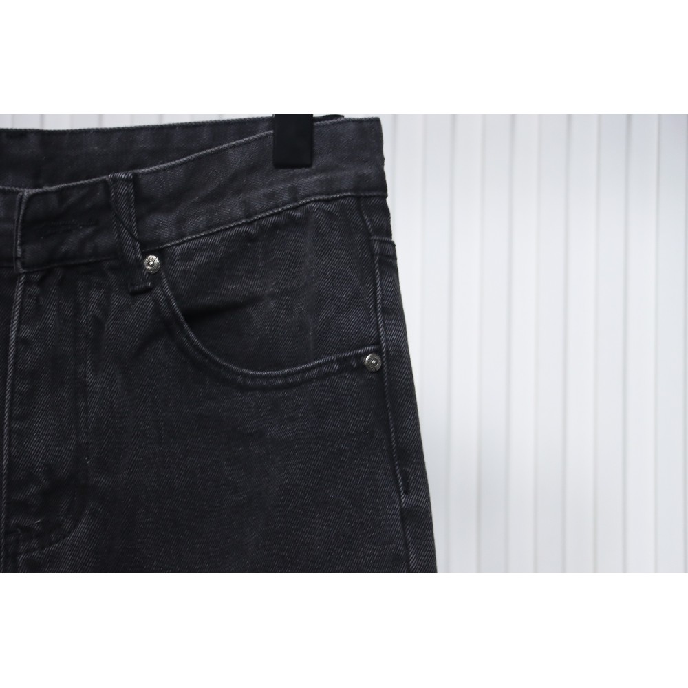 Chrome Hearts White Leather Cross Jean CK 2402023014