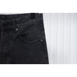 Chrome Hearts White Leather Cross Jean CK 2402023014