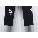 Chrome Hearts White Leather Cross Jean CK 2402023014