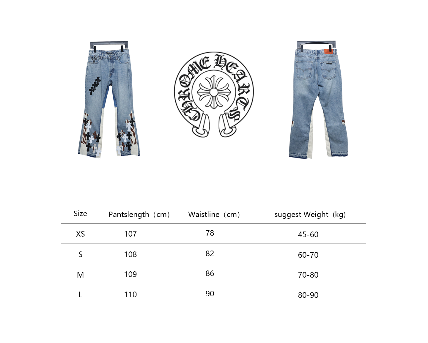 Chrome Hearts Jean CK WS3602024024