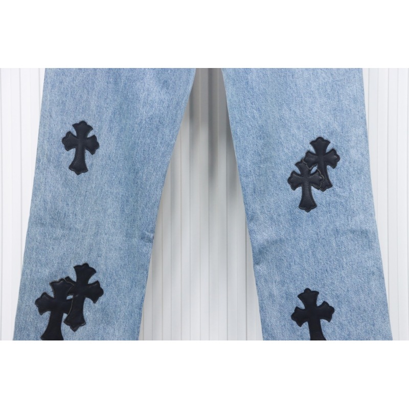 Chrome Hearts Levis Denim Jeans Black Crosses With Hardware CK WH3602024024
