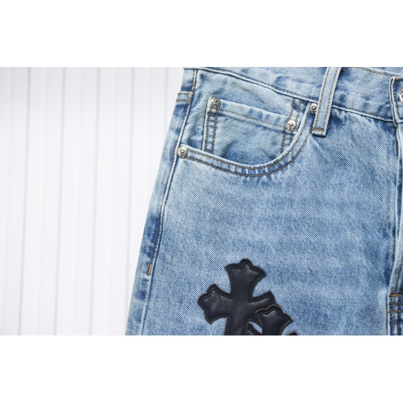 Chrome Hearts Levis Denim Jeans Black Crosses With Hardware CK WH3602024024