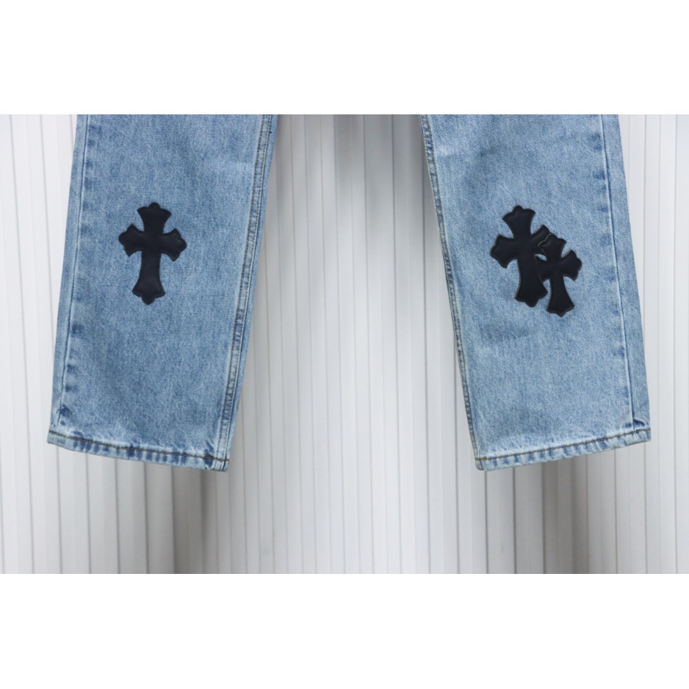 Chrome Hearts Levis Denim Jeans Black Crosses With Hardware CK WH3602024024