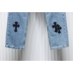 Chrome Hearts Levis Denim Jeans Black Crosses With Hardware CK WH3602024024