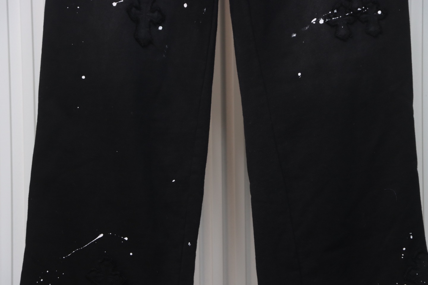 Chrome Hearts Embroidered Distressed Graffiti Pant CK 3102024020