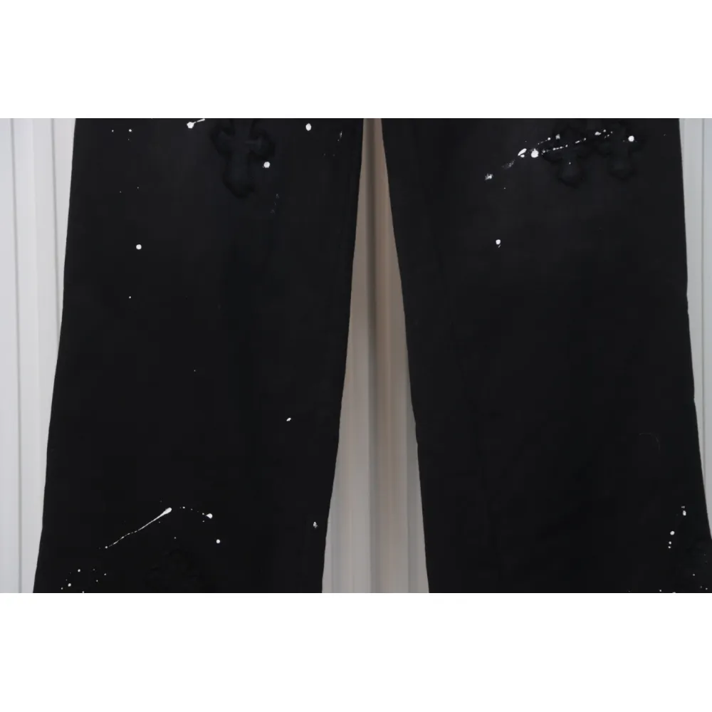Chrome Hearts Embroidered Distressed Graffiti Pant CK 3102024020