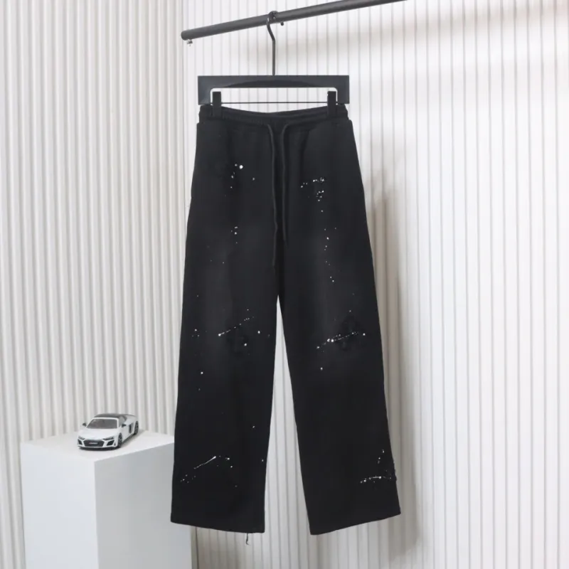 Chrome Hearts Embroidered Distressed Graffiti Pant CK 3102024020