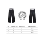 Chrome Hearts Embroidered Distressed Graffiti Pant CK 3102024020