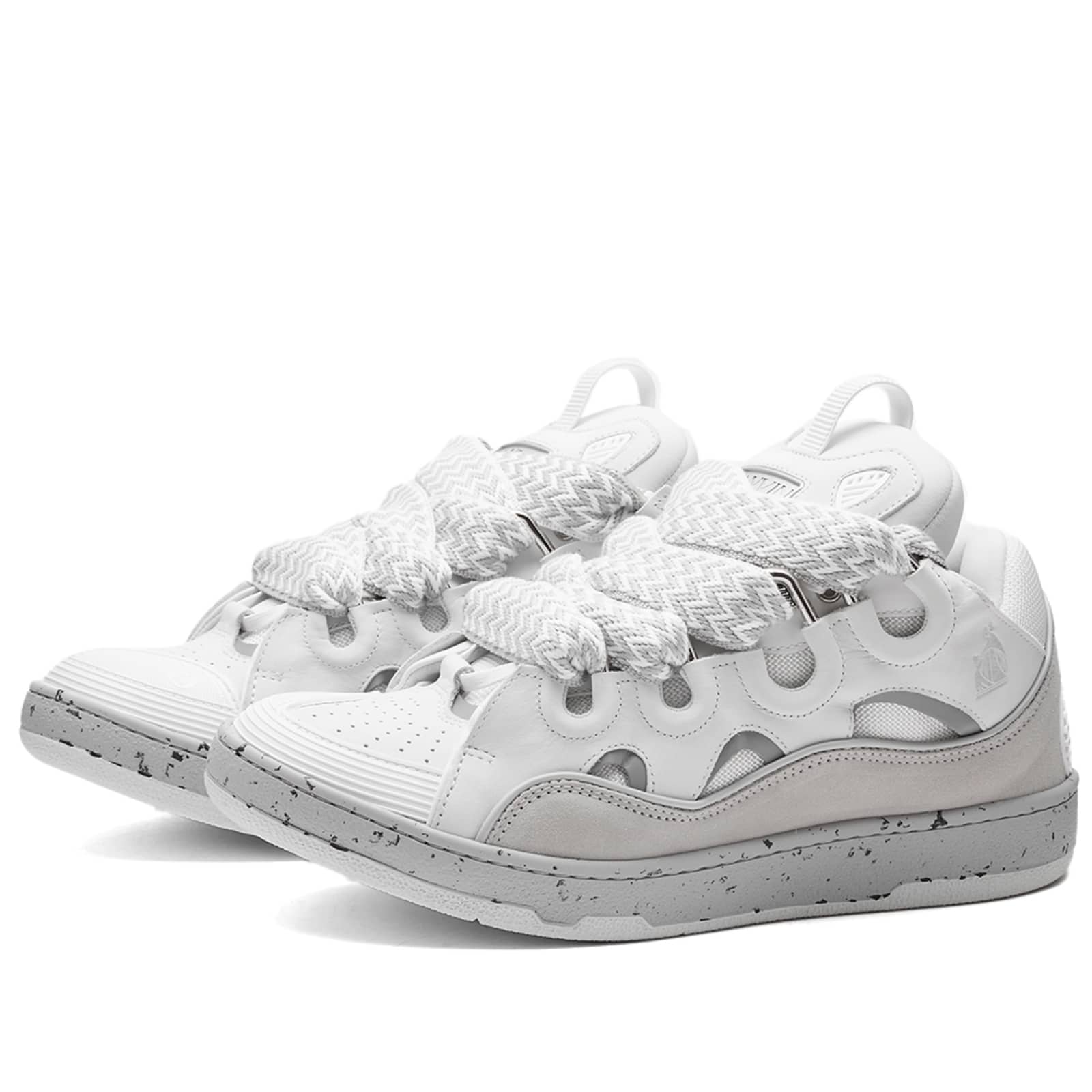 Lanvin Curb Sneaker White Grey Pale PB250110 FW SKDK02 DOTS P23