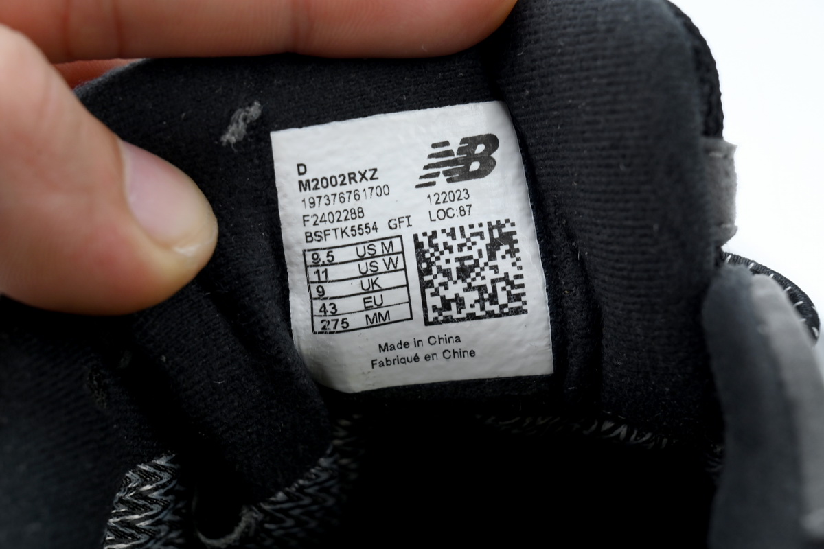 New Balance 2002R x JJJJound GORE-TEX 'Charcoal' M2002RXZ