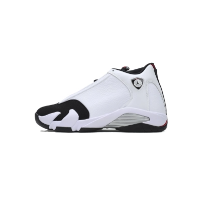 PK God Batch Air Jordan 14 Retro 'Black Toe' 487471-160 01