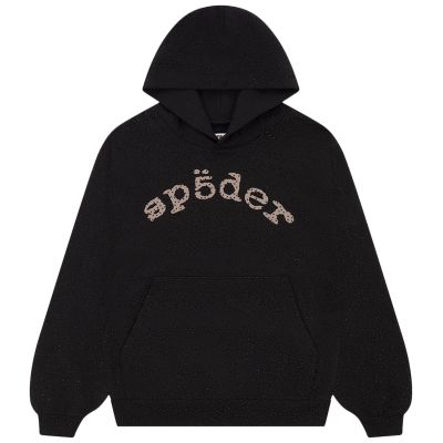 Sp5der VVS Hoodie Black YZ GE961 01