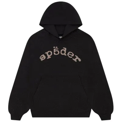 Sp5der VVS Hoodie Black YZ GE961 01