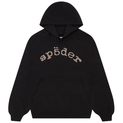 Sp5der VVS Hoodie Black YZ GE961 01