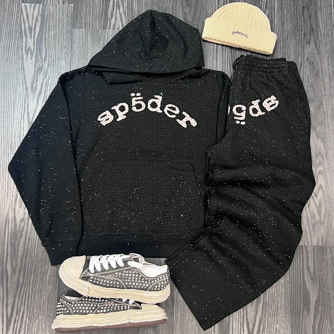 Sp5der VVS Hoodie Black YZ GE961