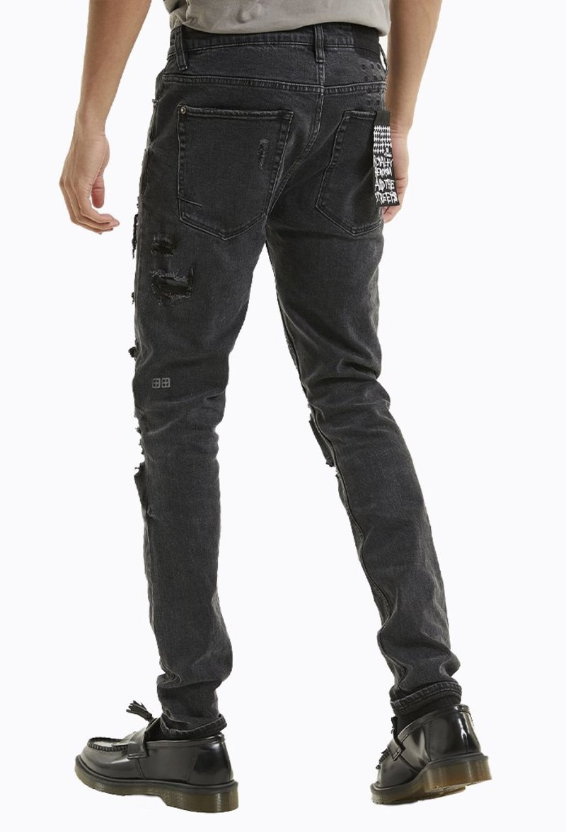 Ksubi Van Winkle Dynamite Trash DENIM Black