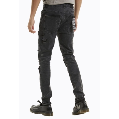 Ksubi Van Winkle Dynamite Trash DENIM Black 02