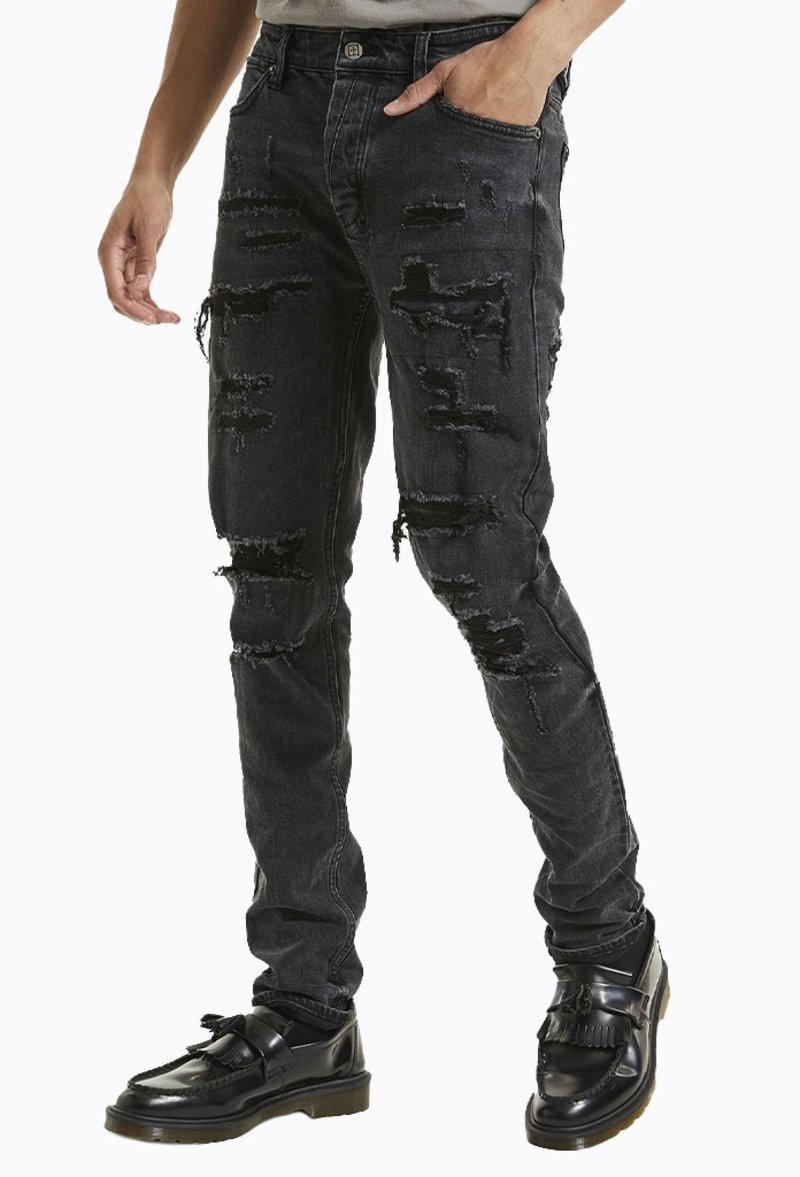 Ksubi Van Winkle Dynamite Trash DENIM Black