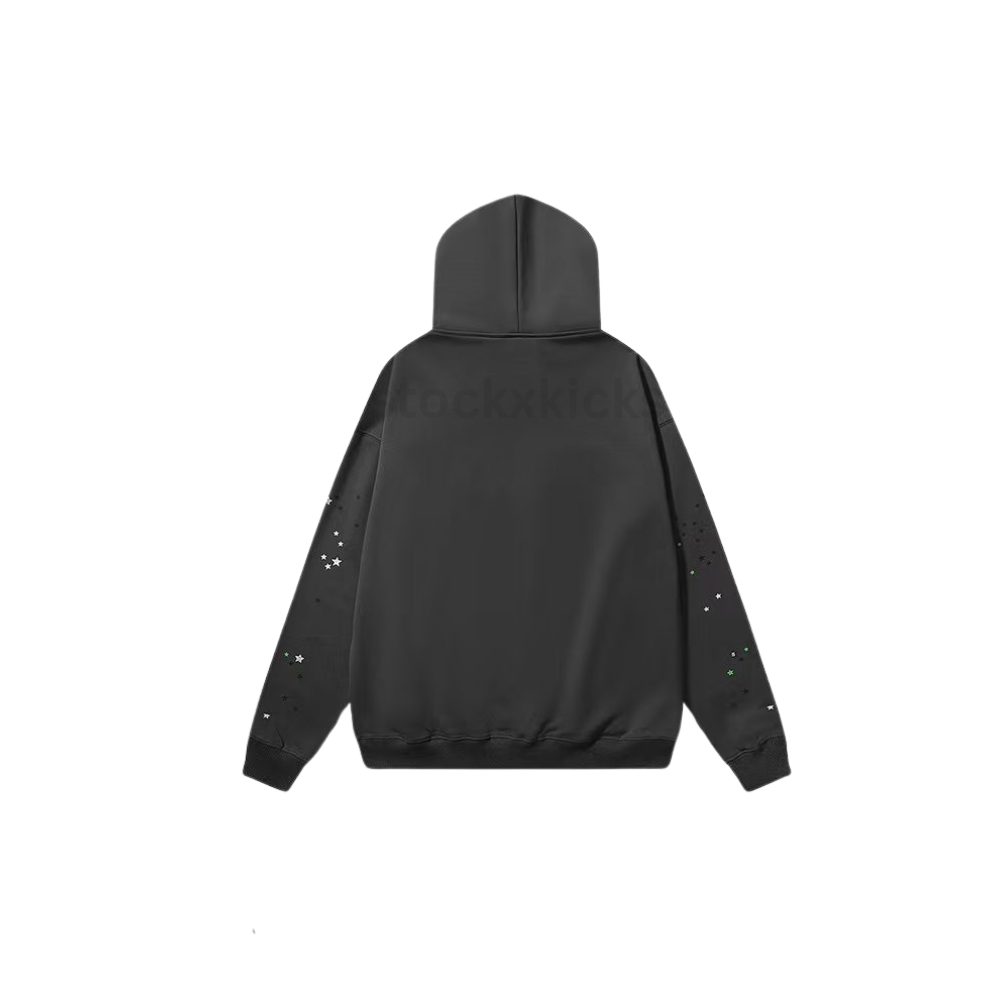 Sp5der Punk v2 Hoodie Slate Grey YZ CL