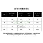 Sp5der Punk v2 Hoodie Slate Grey YZ CL