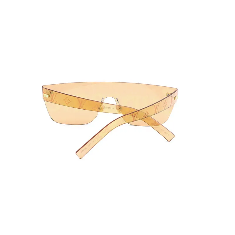 Louis Vuitton × Supreme Mirrored capital letter sunglasses