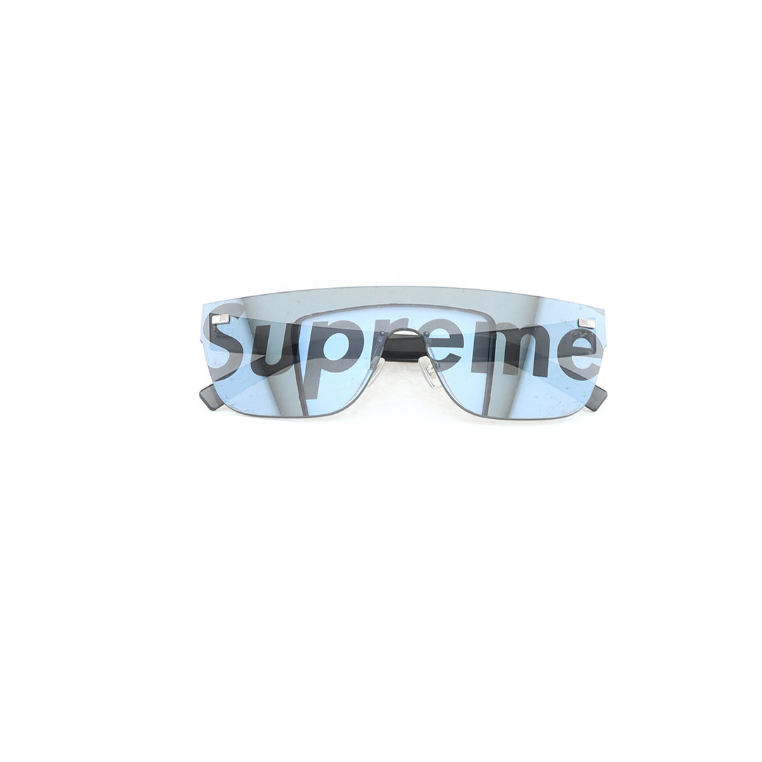Louis Vuitton × Supreme Mirrored Capital Letter Sunglasses