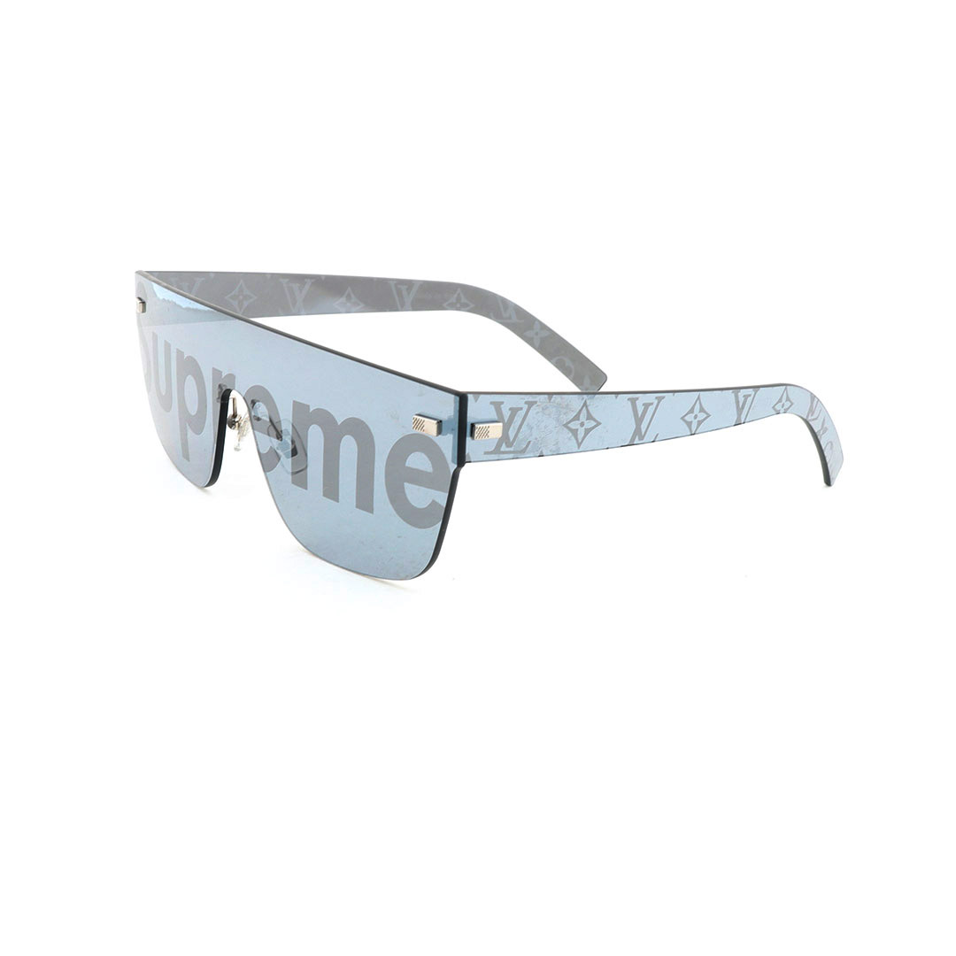 Louis Vuitton × Supreme Mirrored Capital Letter Sunglasses