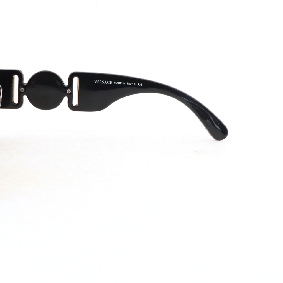 Versace Irregular Biggie Sunglasses Black/Black VE4361