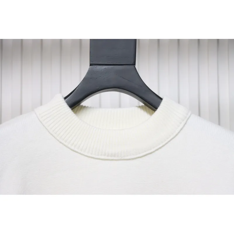 Ami Paris De Cœur Virgin Wool Sweater White CK WY3502024023