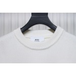 Ami Paris De Coeur Wool Crewneck Sweater White CK WH2902024017