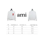 Ami Paris De Coeur Wool Crewneck Sweater White CK WH2902024017