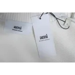 Ami Paris De Coeur Wool Crewneck Sweater White CK WH2902024017