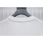 Ami Paris De Coeur Wool Crewneck Sweater White CK WH2902024017