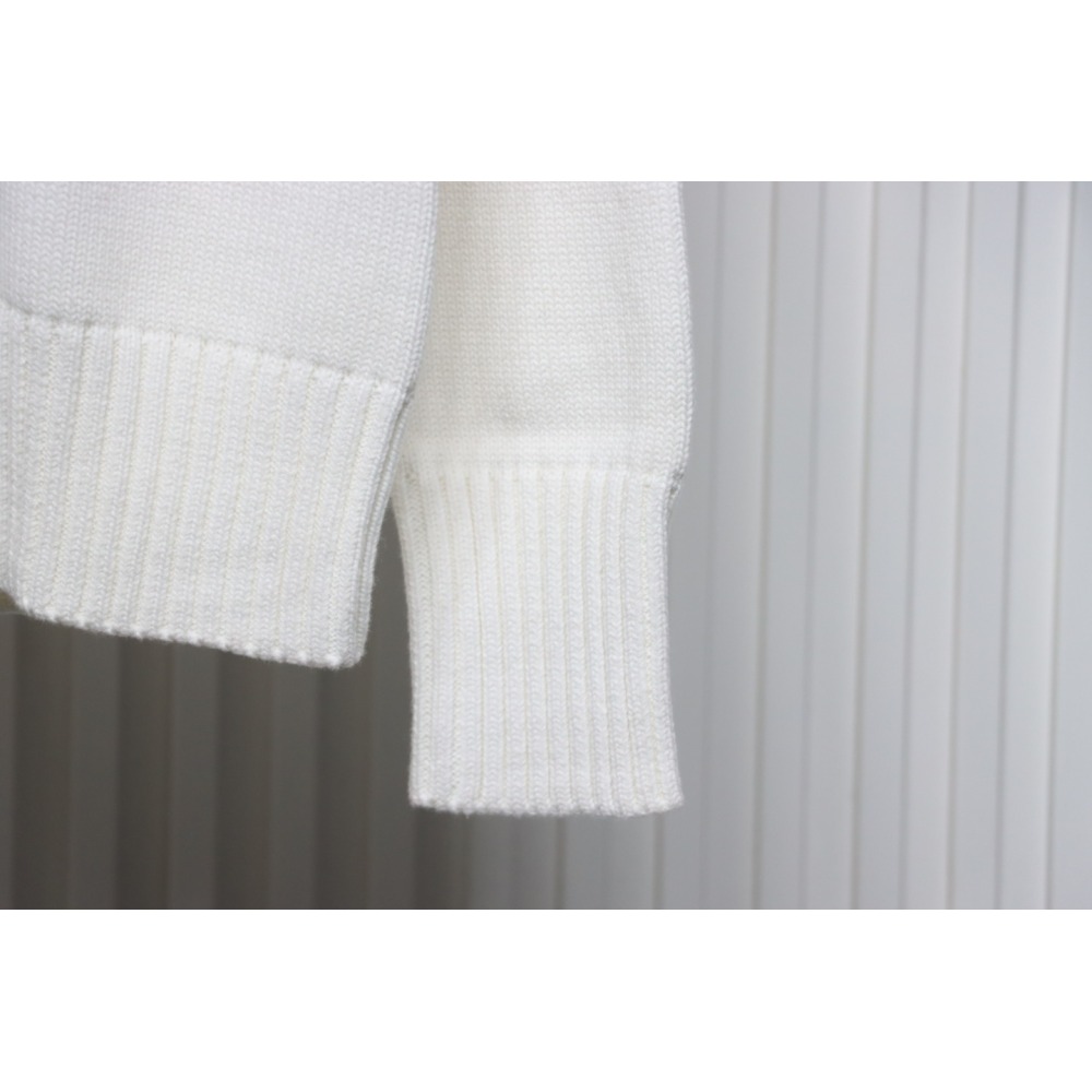Ami Paris De Coeur Wool Crewneck Sweater White CK WH2902024017