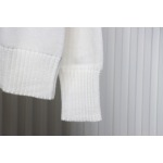 Ami Paris De Coeur Wool Crewneck Sweater White CK WH2902024017