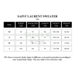 Saint Laurent 90s Sweater In Mohair Black