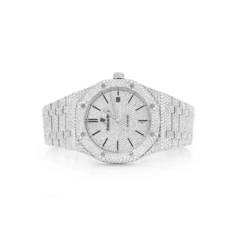 Audemars Piguet 15400ST Royal Oak Iced Out 41mm
