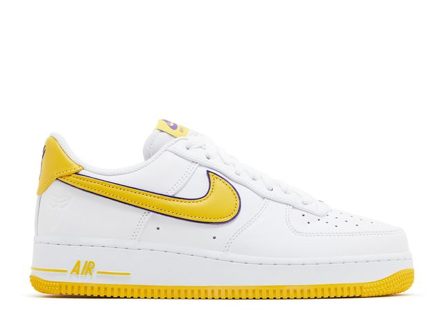 PK God Batch Nike Air Force 1 Low Retro QS Kobe Bryant Lakers Home FZ1151-100